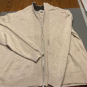 Men’s zipper cardigan size 2XL
